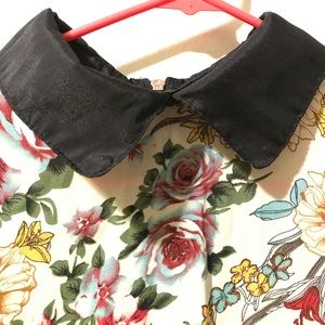Vintage Style Chiffon Blouse
